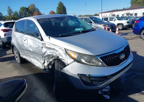 2014 Kia Sportage Lx из США, поврежденный, VIN KNDPB3AC3E7597369